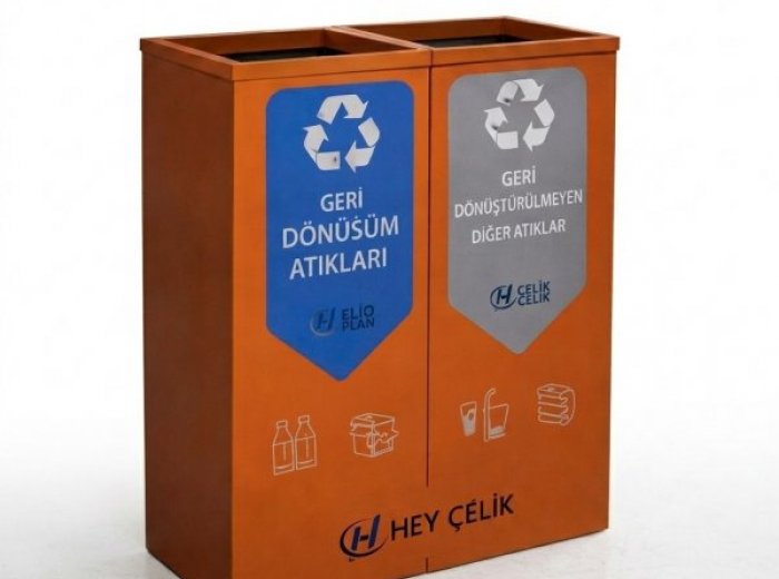 2’li Sıfır Atık Üniteleri | Hey Çelik | İstanbul 