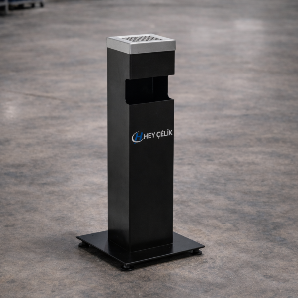 Siyah Kare Küllük | Hey Çelik Üretici Firma  (K - 01)
